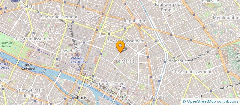 localisation de l'entreprise EXP TECHNOLOGY  PARIS