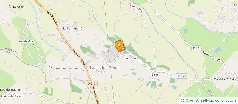 localisation de l'entreprise EXPALIB  PUYGOUZON