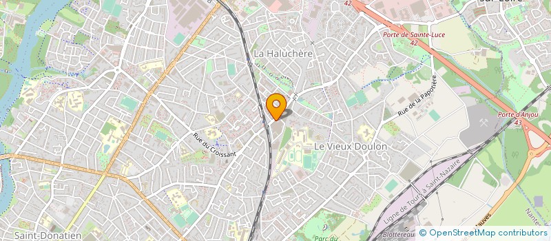 localisation de l'entreprise EXPAN CHENAIE à NANTES
