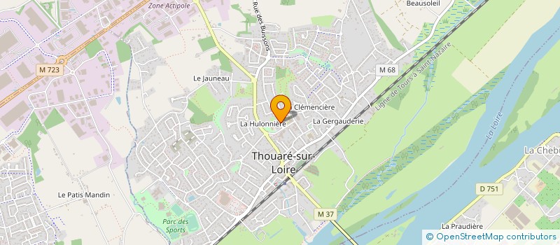 localisation de l'entreprise EXPAN FERTE à CARQUEFOU