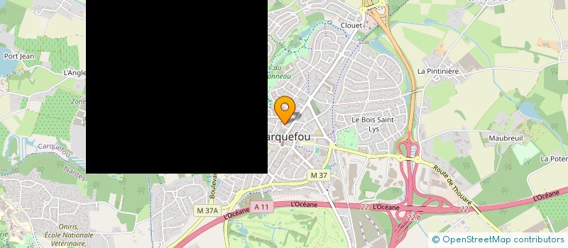 localisation de l'entreprise EXPAN MAURDIS à CARQUEFOU
