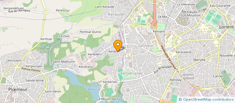 localisation de l'entreprise EXPAN OUEST  PLOEMEUR