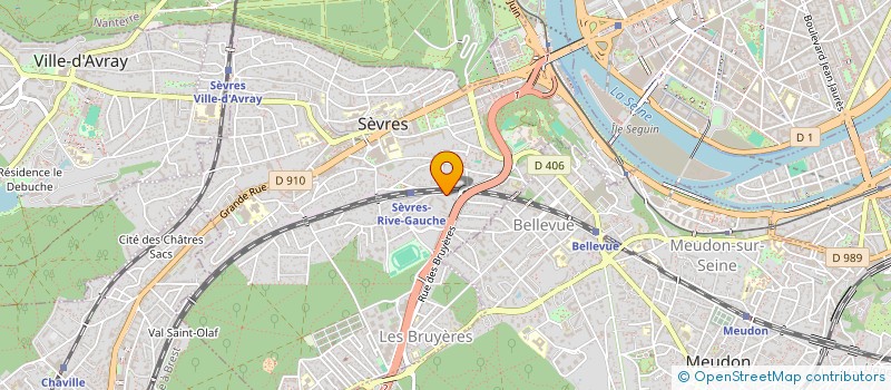 localisation de l'entreprise EXPANDIT à SEVRES