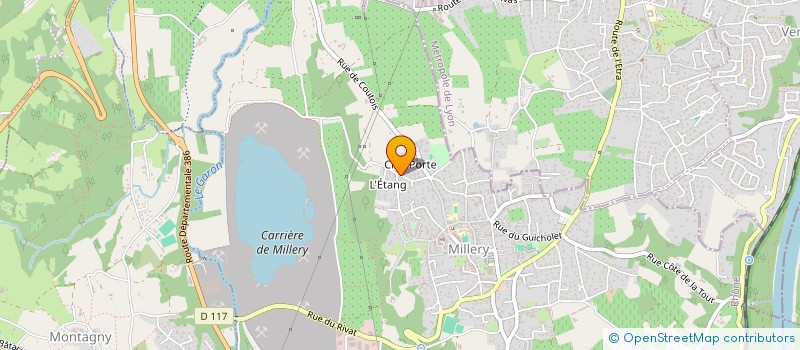 localisation de l'entreprise EXPANDIUM  MILLERY