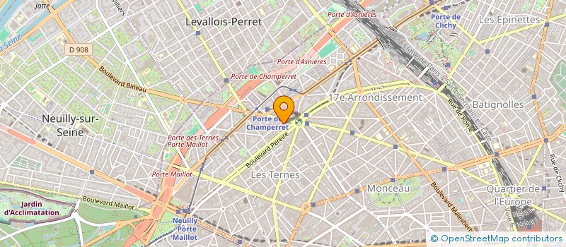 localisation de l'entreprise EXPANFOR  PARIS