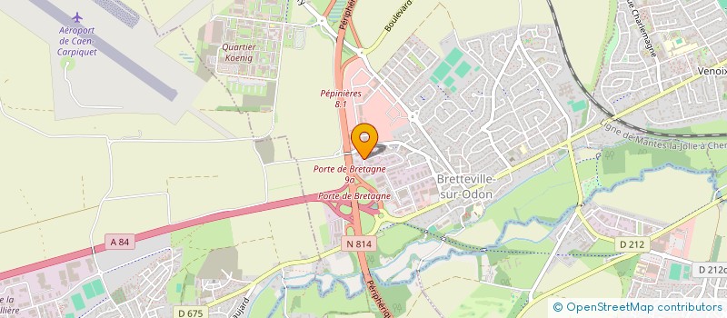 localisation de l'entreprise EXPANSIA  BRETTEVILLE-SUR-ODON