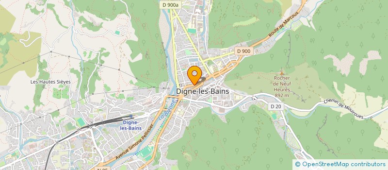 localisation de l'entreprise EXPANSION 04 DIGNE LES BAINS à DIGNE-LES-BAINS