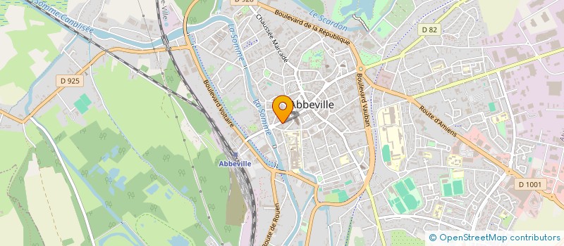 localisation de l'entreprise EXPANSION 2 à ABBEVILLE