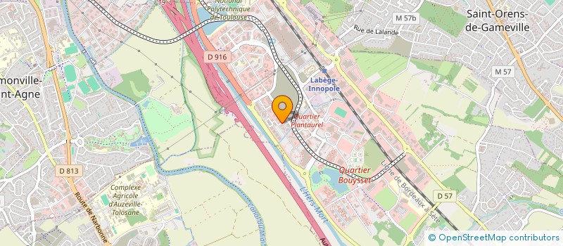 localisation de l'entreprise EXPANSION 31 CASTANET à CASTANET-TOLOSAN