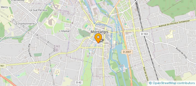 localisation de l'entreprise EXPANSION 45 MONTARGIS à MONTARGIS