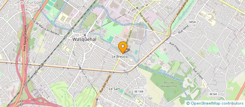 localisation de l'entreprise EXPANSION à VILLENEUVE-D'ASCQ