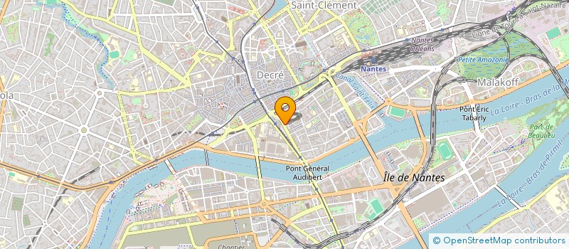 localisation de l'entreprise EXPANSION à NANTES