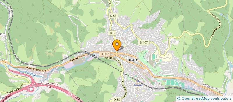 localisation de l'entreprise EXPANSION 69 TARARE  TARARE