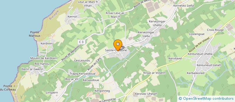 localisation de l'entreprise EXPANSION  PLOUGASTEL-DAOULAS