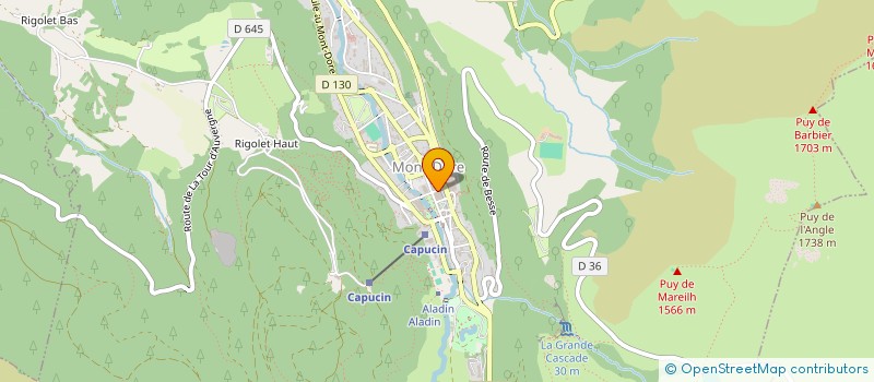 localisation de l'entreprise EXPANSION COMMERCIAL SHAMROCK  MONT-DORE