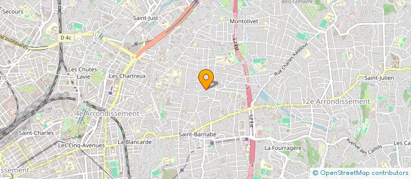 localisation de l'entreprise EXPANSION CORPORELLE  MARSEILLE
