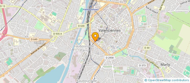 localisation de l'entreprise EXPANSION DE SUISSE à VALENCIENNES
