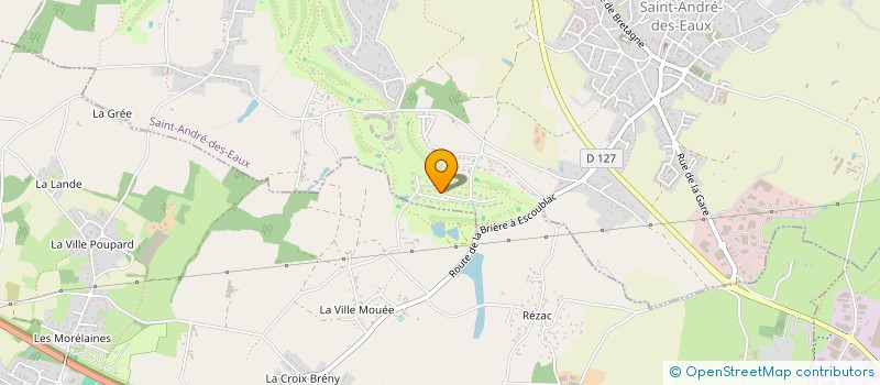 localisation de l'entreprise EXPANSION DYNAMIQUE INVESTISSEMENT  SAINT-ANDRE-DES-EAUX