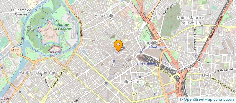 localisation de l'entreprise EXPANSION ESSOR ACTIVITE INDUST COMMERC à LILLE