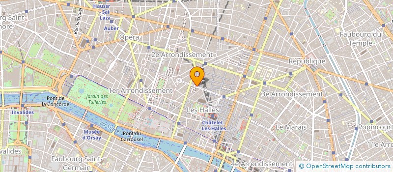 localisation de l'entreprise EXPANSION FRANCAISE à PARIS
