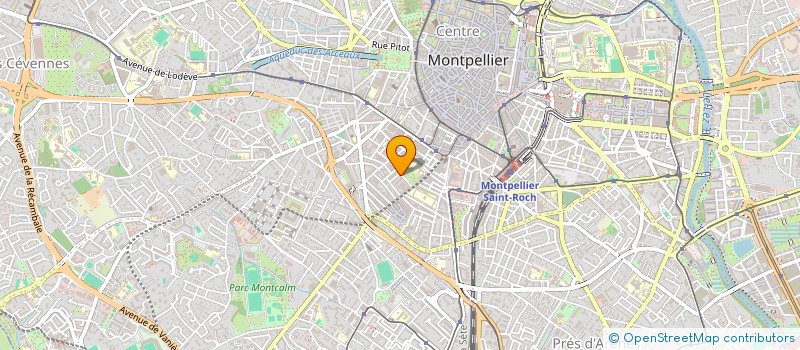 localisation de l'entreprise EXPANSION IMMOBILIERE DU LANGUEDOC à MONTPELLIER