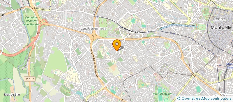 localisation de l'entreprise EXPANSION IV à MONTPELLIER