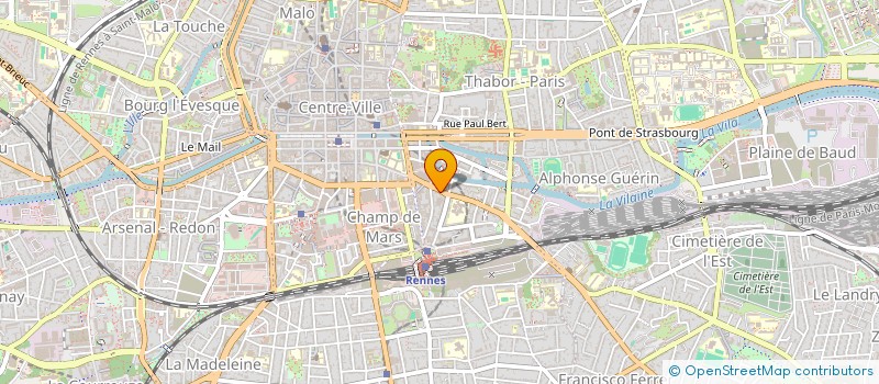 localisation de l'entreprise EXPANSION PLUS à RENNES