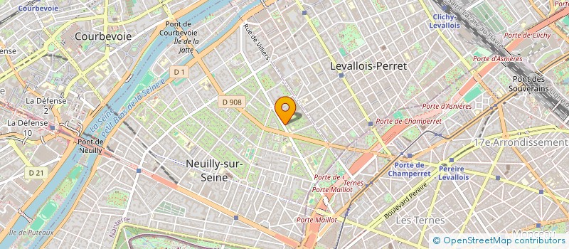 localisation de l'entreprise EXPANSIVE SAS à NEUILLY-SUR-SEINE