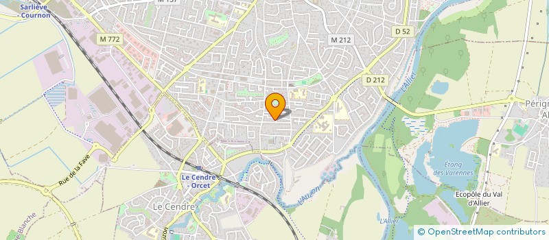 localisation de l'entreprise EXPANSYS BIOTECHNOLOGES  COURNON-D'AUVERGNE