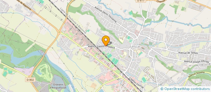 localisation de l'entreprise EXPANTIKA à LESCAR