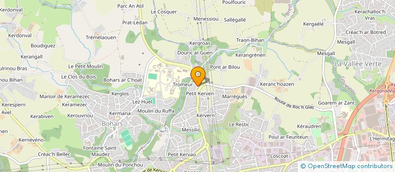localisation de l'entreprise EXPAR à BREST