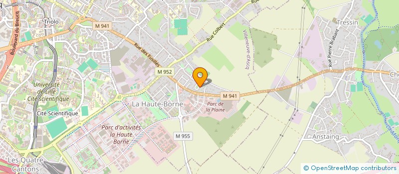 localisation de l'entreprise EXPAT BUDDIES  VILLENEUVE-D'ASCQ