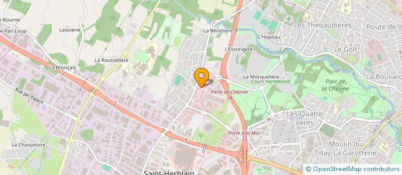 localisation de l'entreprise EXPAT INTERNATIONAL CARE  SAINT-HERBLAIN