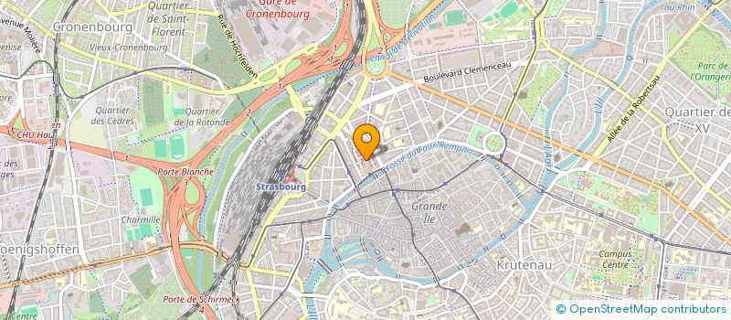 localisation de l'entreprise EXPATRED à STRASBOURG