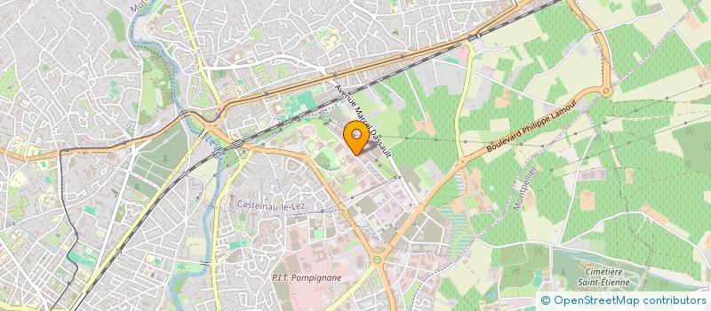 localisation de l'entreprise EXPATRING GROUPE IFEC  CASTELNAU-LE-LEZ
