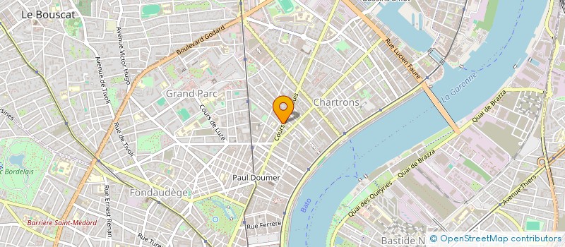 localisation de l'entreprise EXPE EDITIONS à BORDEAUX