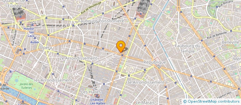 localisation de l'entreprise EXPECTED  PARIS