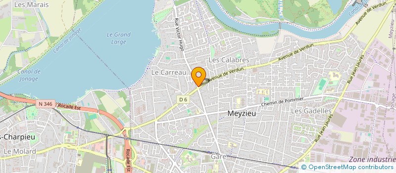 localisation de l'entreprise EXPEDIGO  MEYZIEU