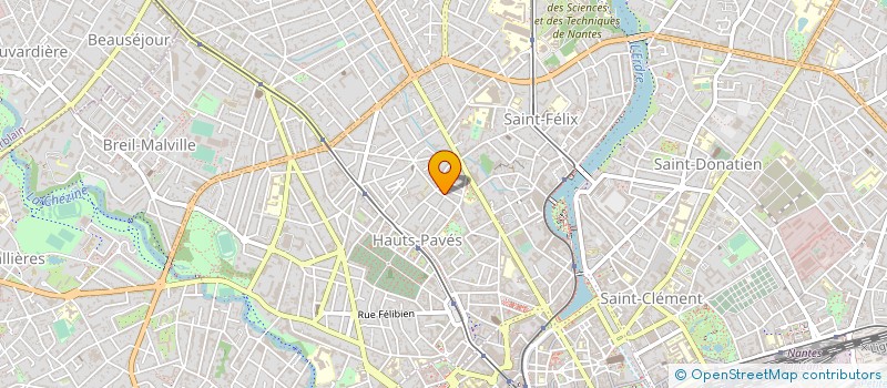 localisation de l'entreprise EXPEDIPRO à NANTES