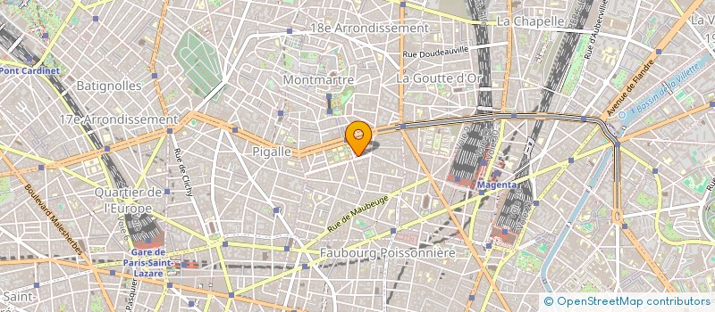 localisation de l'entreprise EXPEDITION MODE à PARIS