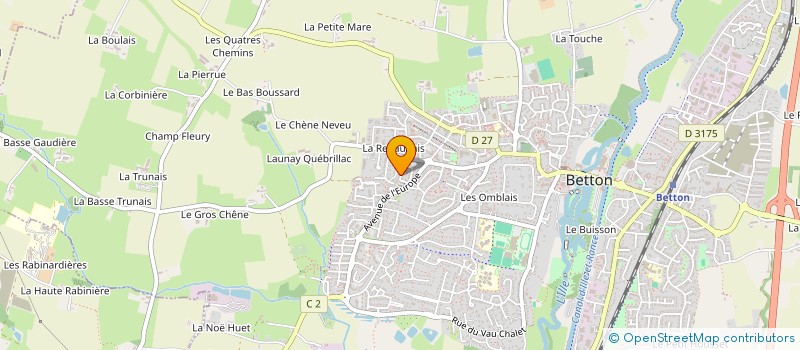 localisation de l'entreprise EXPEDITION POLHEIM  BETTON