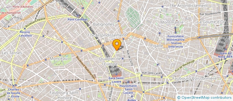 localisation de l'entreprise EXPELEC à LEVALLOIS-PERRET