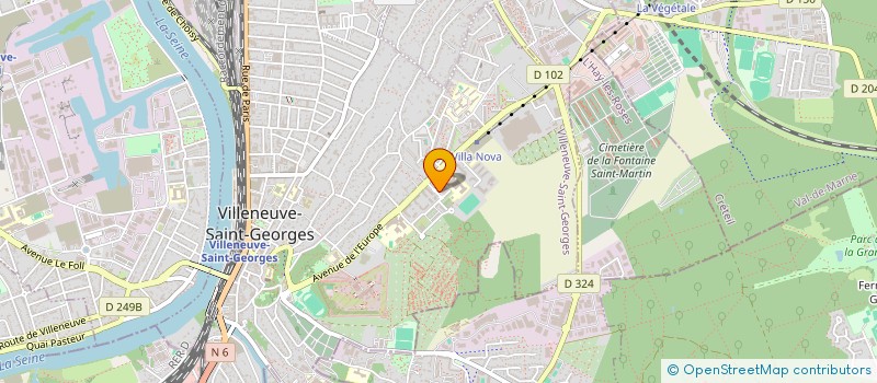 localisation de l'entreprise EXPELIS REAL ESTATE  VILLENEUVE-SAINT-GEORGES