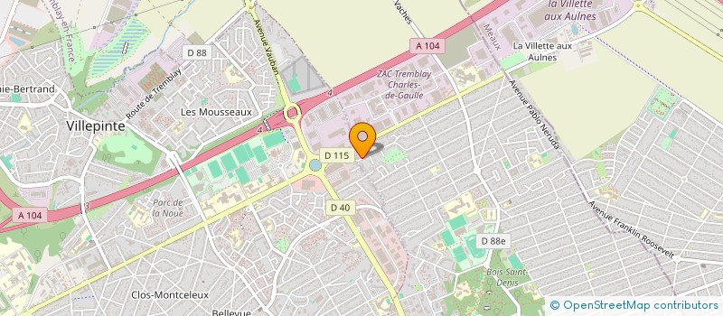 localisation de l'entreprise EXPELYS  PARIS