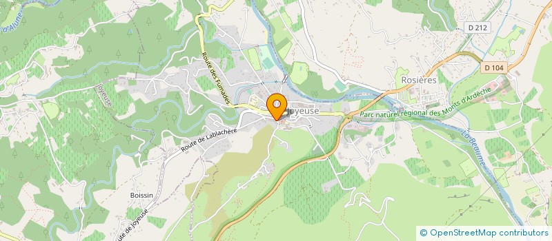 localisation de l'entreprise EXPENTECH  DOMPNAC