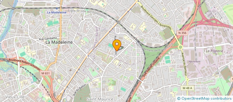 localisation de l'entreprise EXPEPACK SARL à MARCQ-EN-BARŒUL