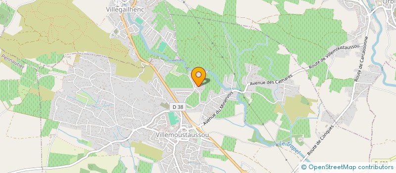 localisation de l'entreprise EXPERCIA INVT à VILLEMOUSTAUSSOU