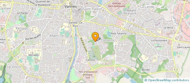 localisation de l'entreprise EXPERELLE FRANCE à VANNES