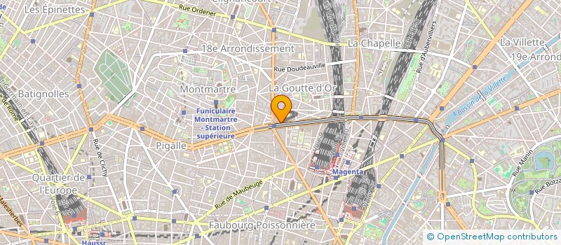 localisation de l'entreprise EXPERF  PARIS