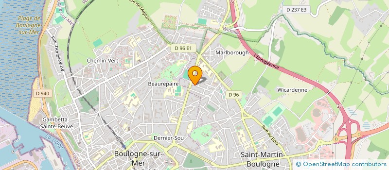 localisation de l'entreprise EXPERIAL-CONSEIL à SAINT-MARTIN-BOULOGNE